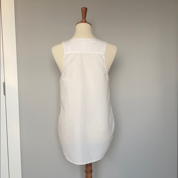 Rag & Bone/Jean Cotton/Linen Blend Tank - Picture 5 of 7